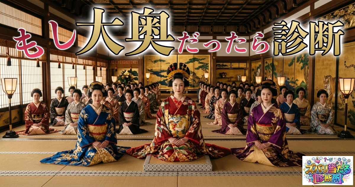 もし大奥だったら診断